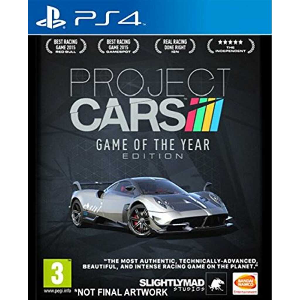 PS4 PROJECT CARS GAME OF THE YEAR EDITION
