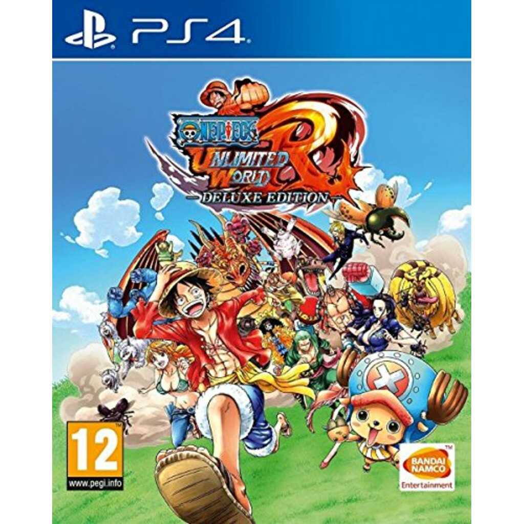 PS4 ONE PIECE UNLIMITED WORLD RED DELUXE EDITION