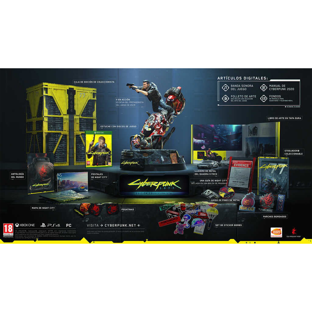XBOXONE CYBERPUNK 2077 EDICION COLECCIONISTA