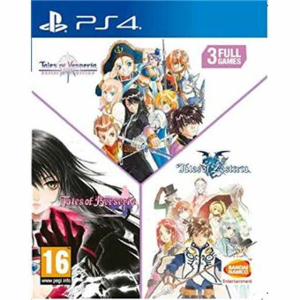 PS4 TALES OF: VESPERIA +BERSERIA + ZESTIRIA