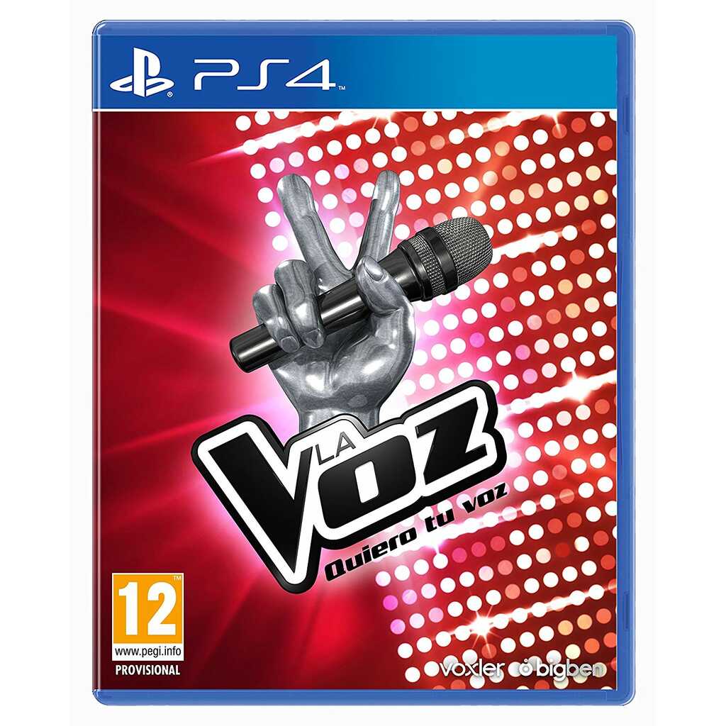 PS4 LA VOZ QUIERO TU VOZ