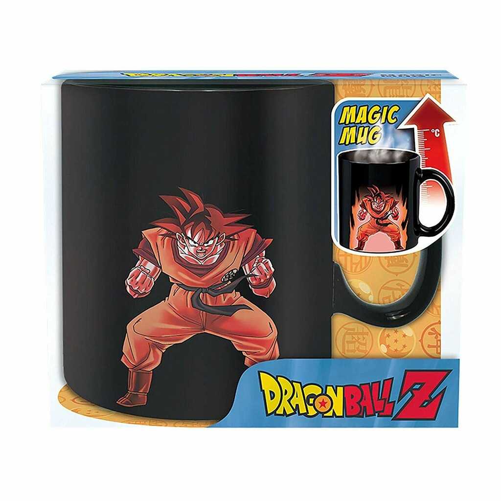 TAZA DRAGON BALL TERMOSENSIBLE 460 ML GOKU