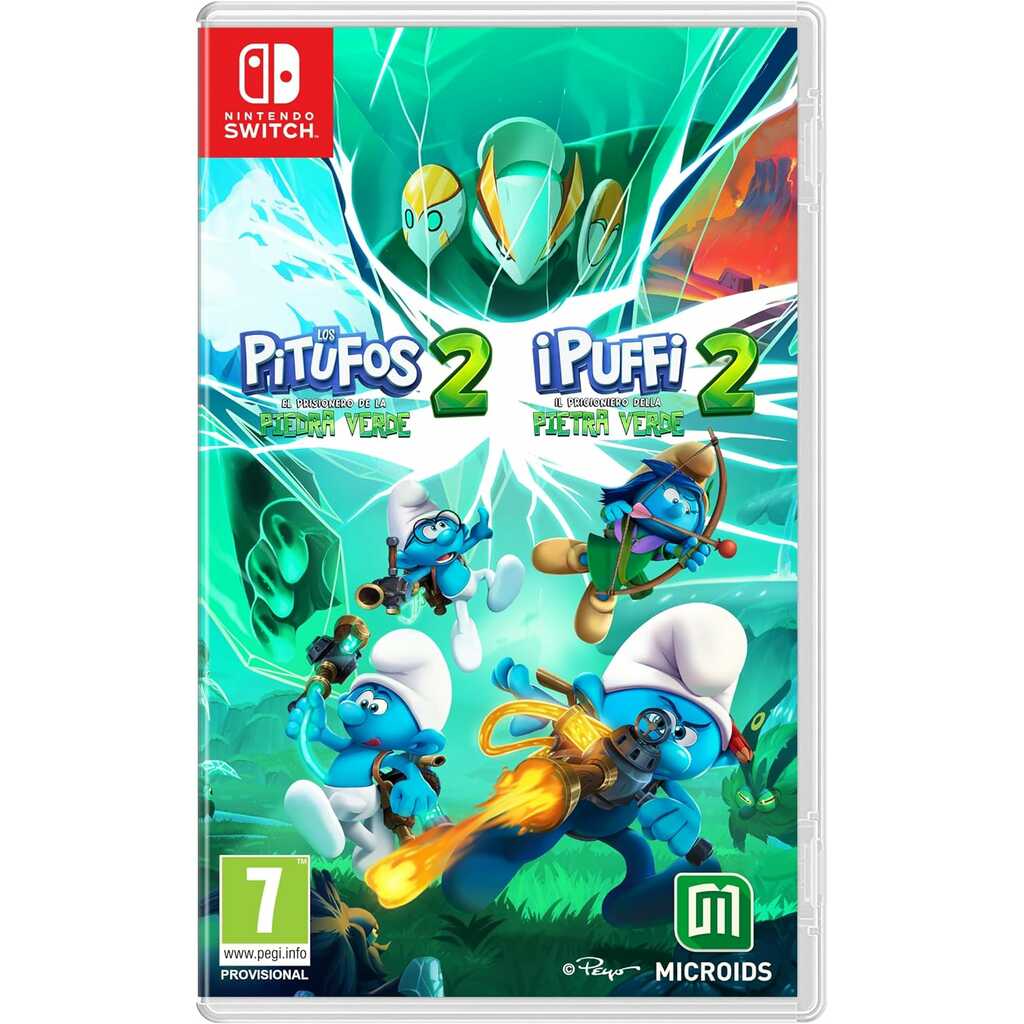 SWITCH LOS PITUFOS 2 : THE PRISONER OF THE GREEN S