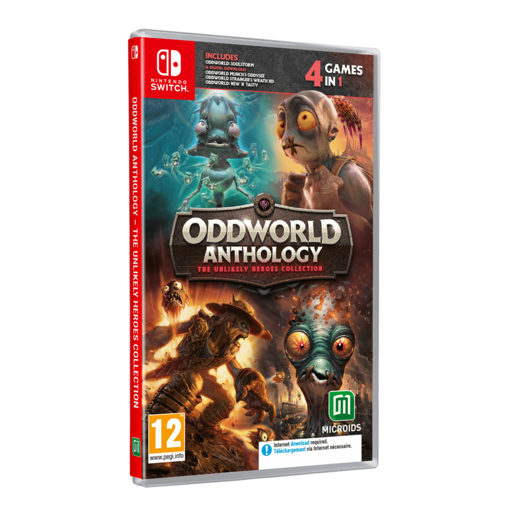 SWITCH ODDWORLD ANTHOLOGY THE UNLIKELY HEROES C.