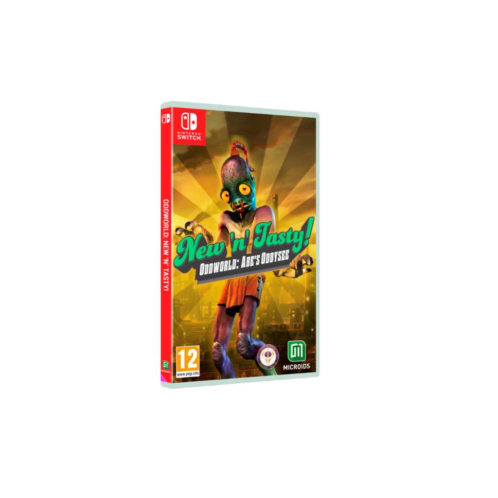SWITCH ODDWORLD NEW AND TASTY