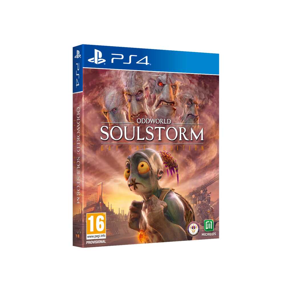 PS4 ODDWORLD SOULSTORM - DAY ONE ODDITION