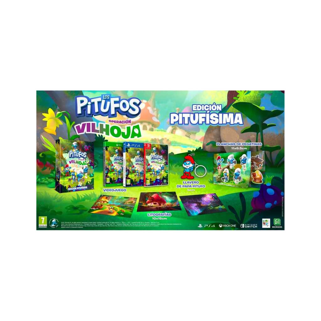 XBOXONE LOS PITUFOS OPERACIÓN VILHOJA E. PITUFISIM