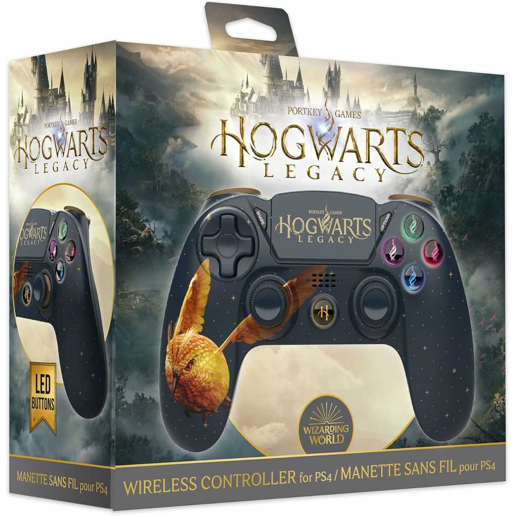 MANDO INALAMBRICO HOGWARTS LEGACY VIVE ORO PS4
