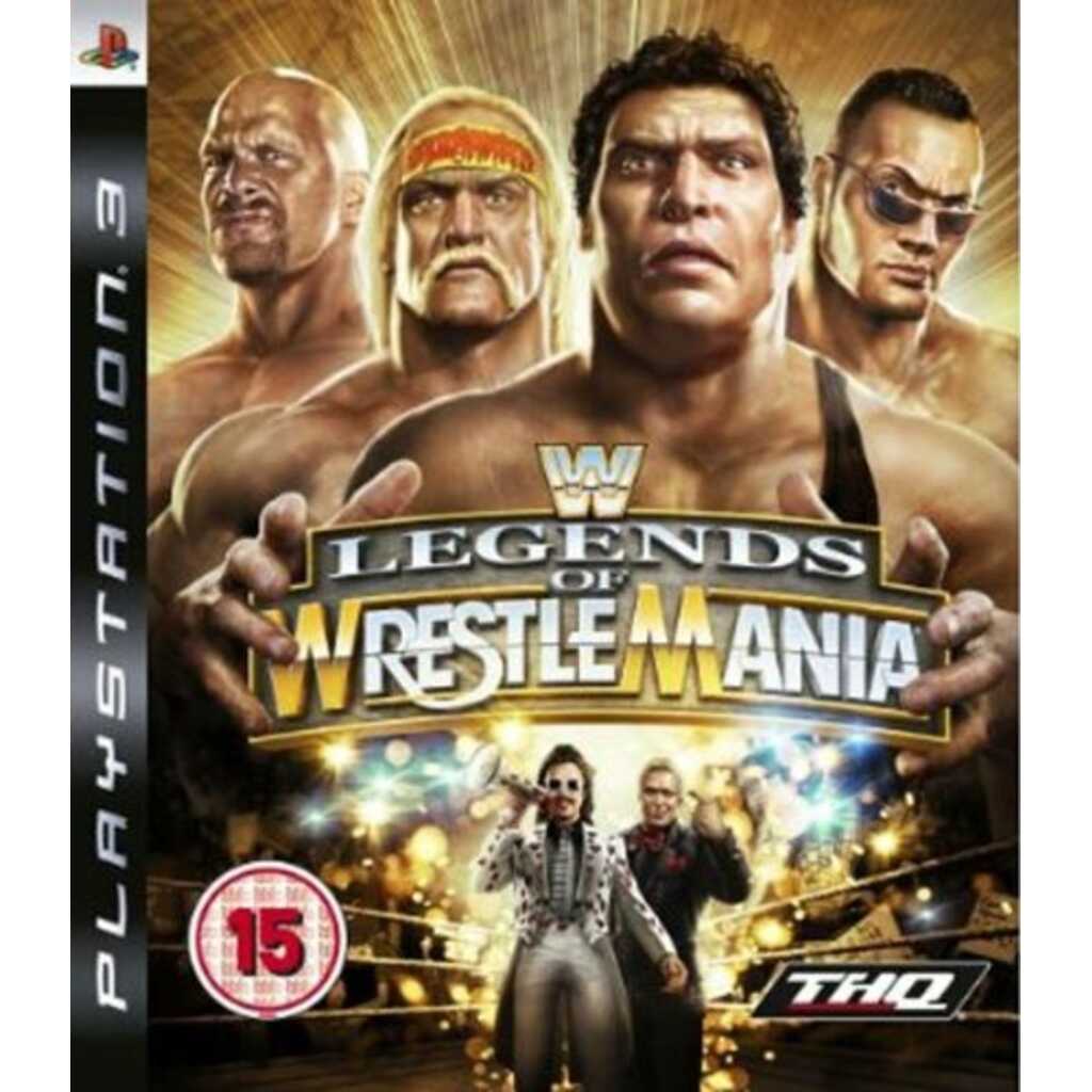PS3 WWE LEGENDS OF WRESTLEMANIA