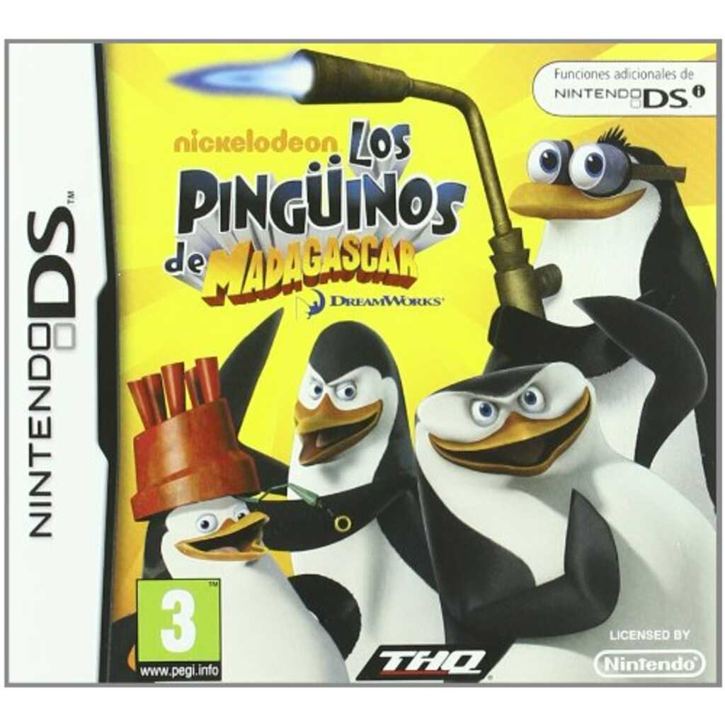 NDS LOS PINGUINOS DE MADAGASCAR