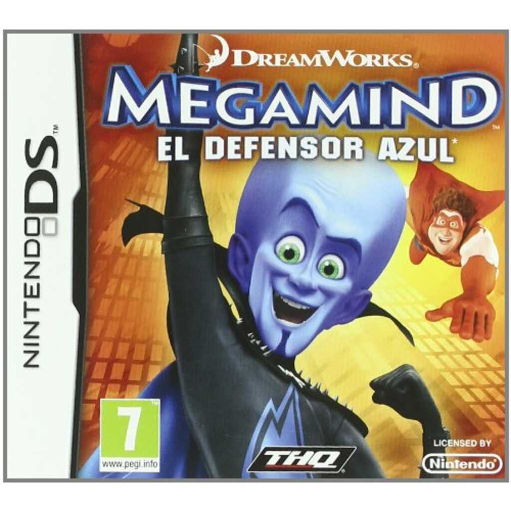 NDS MEGAMIND EL DEFENSOR AZUL