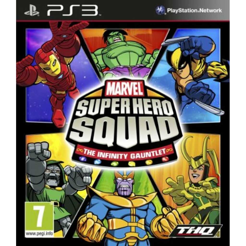 PS3 MARVEL SUPERHERO SQUAD THE INFINITY GAUNTLET