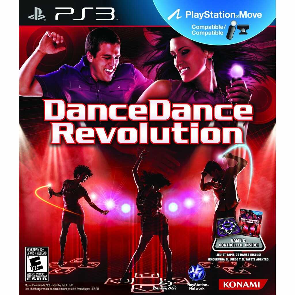 PS3 DANCE DANCE REVOLUTION + ALFOMBRA