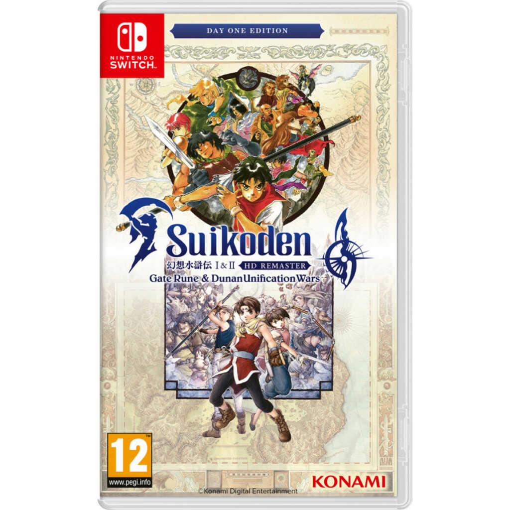 SWITCH SUIKODEN I & II HD REMASTER: GATE RUNE & DU
