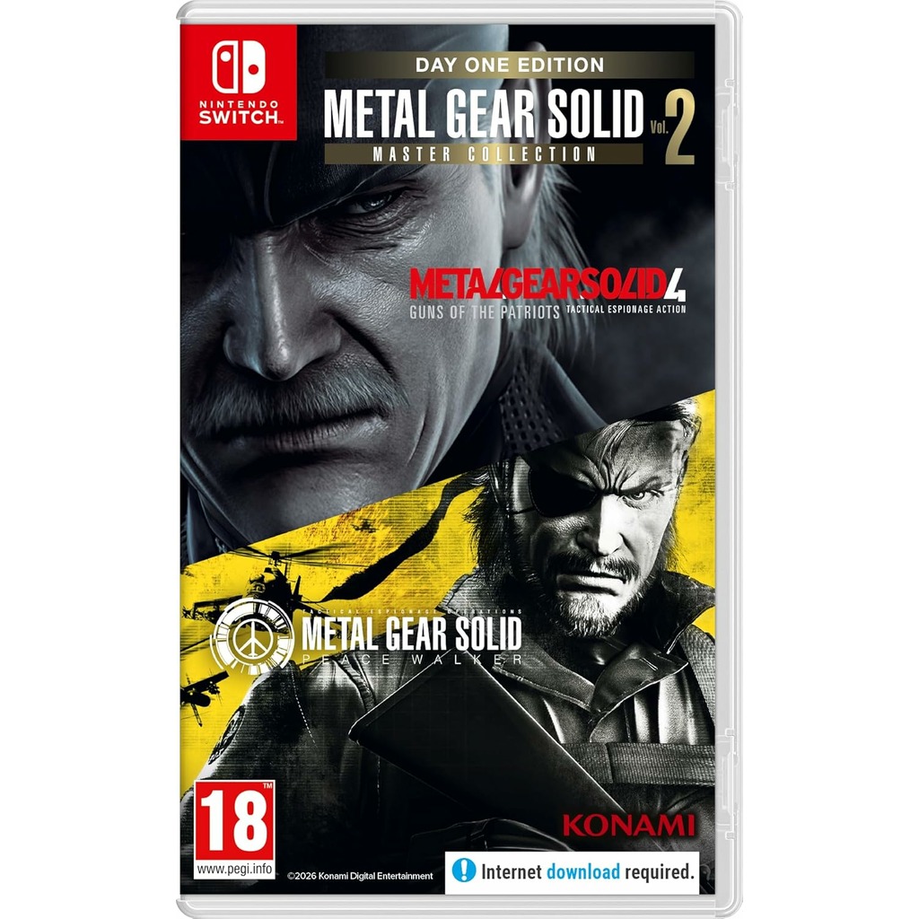 SWITCH METAL GEAR SOLID: MASTER COLLECTION VOL. 2