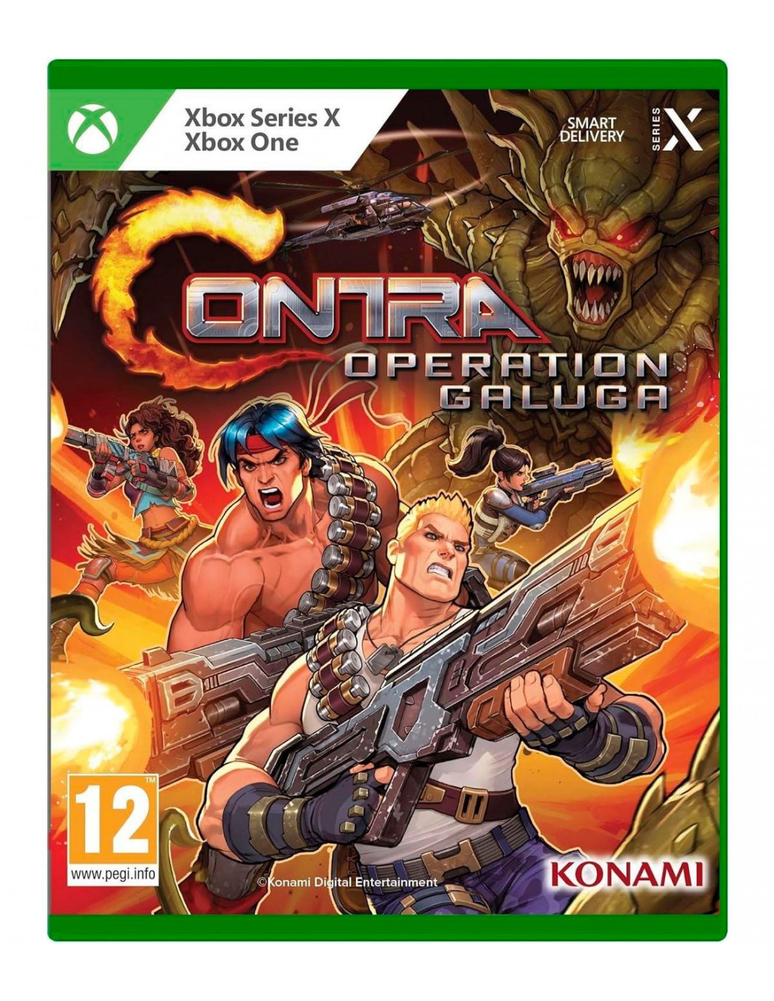 XBOXX CONTRA: OPERATION GALUGA