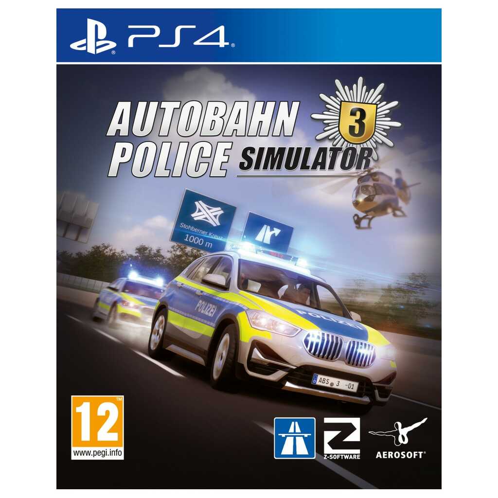 PS5 AUTOBAHN POLICE SIMULATOR 3