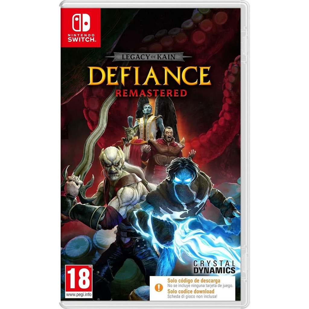 SWITCH LEGACY OF KAIN: DEFIANCE REMASTERED (CODIGO
