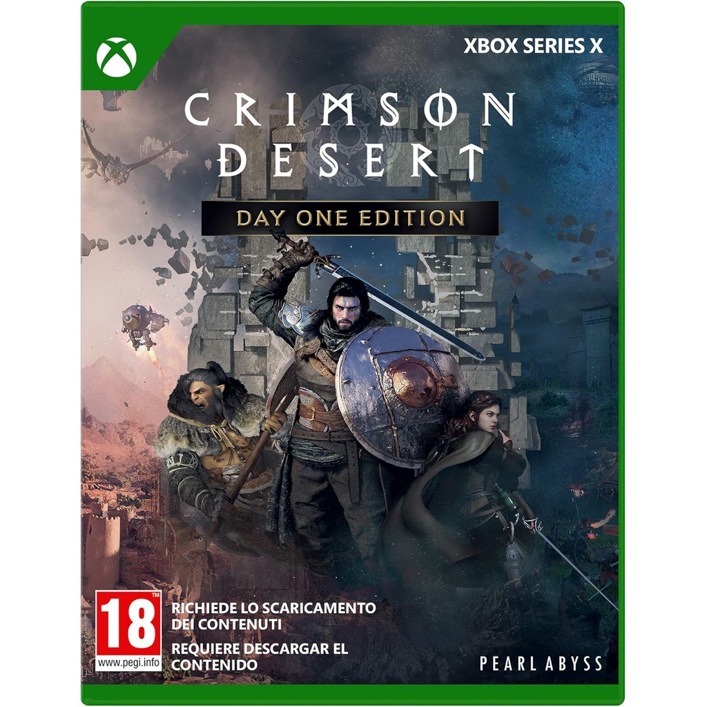 XBOXX CRIMSON DESERT DAY 1 EDITION