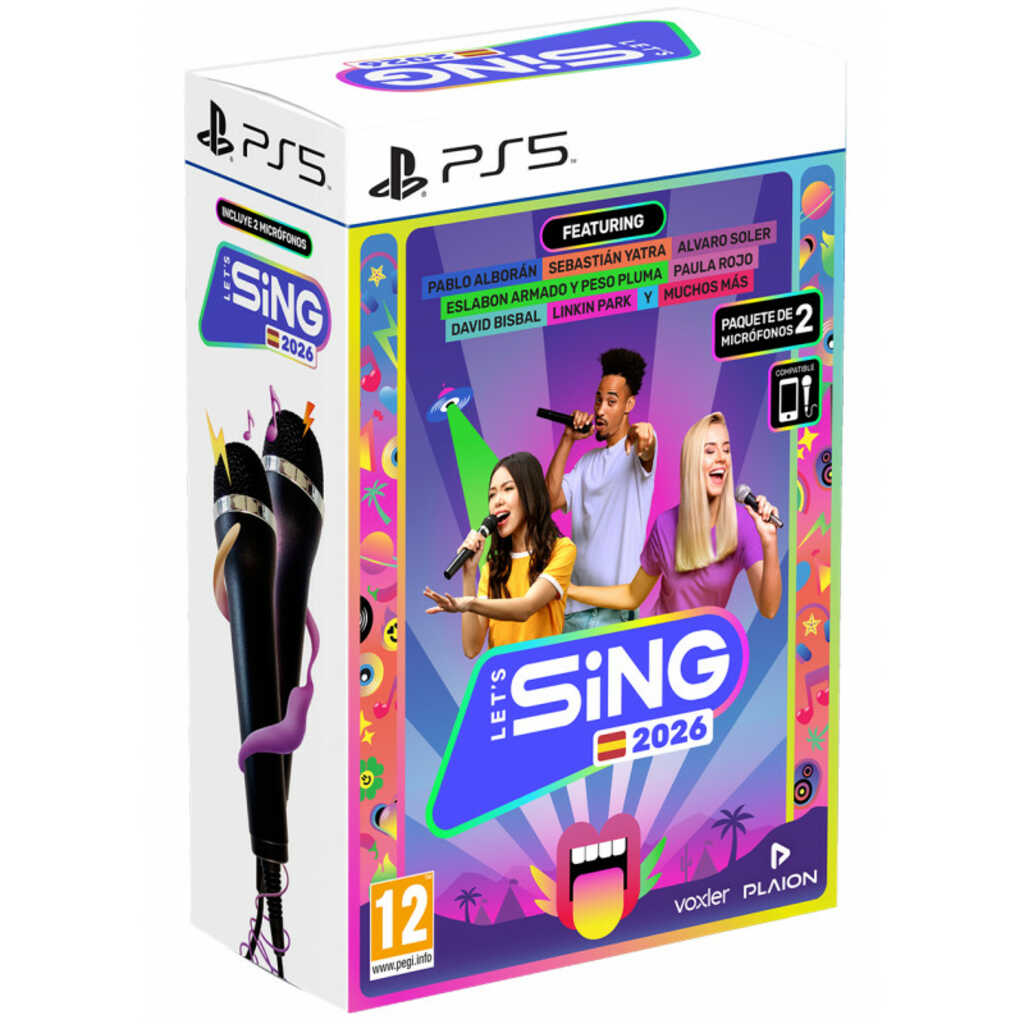 PS5 LET'S SING 2026 +2 MICS