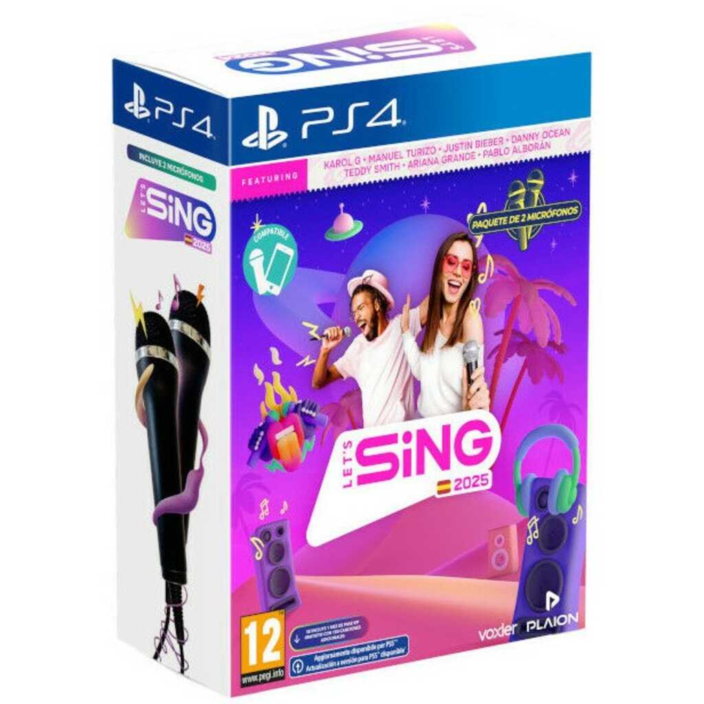 PS4 LETS SING 2025 S.V. + 2 MICROS