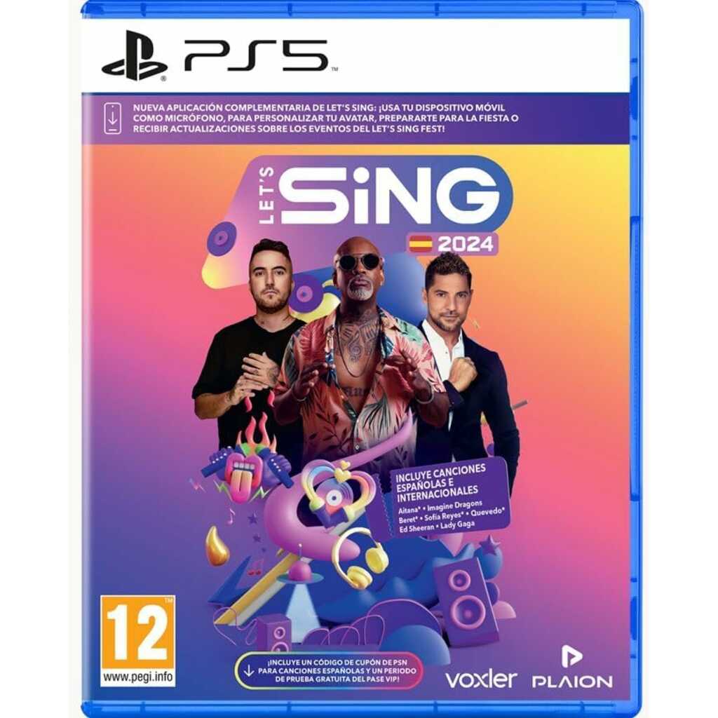PS5 LETS SING 2024