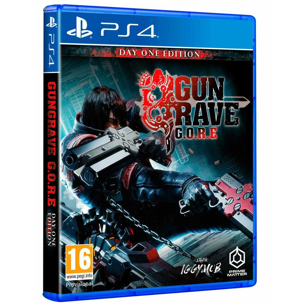 PS4 GUNGRAVE G.O.R.E. DAY ONE EDITION