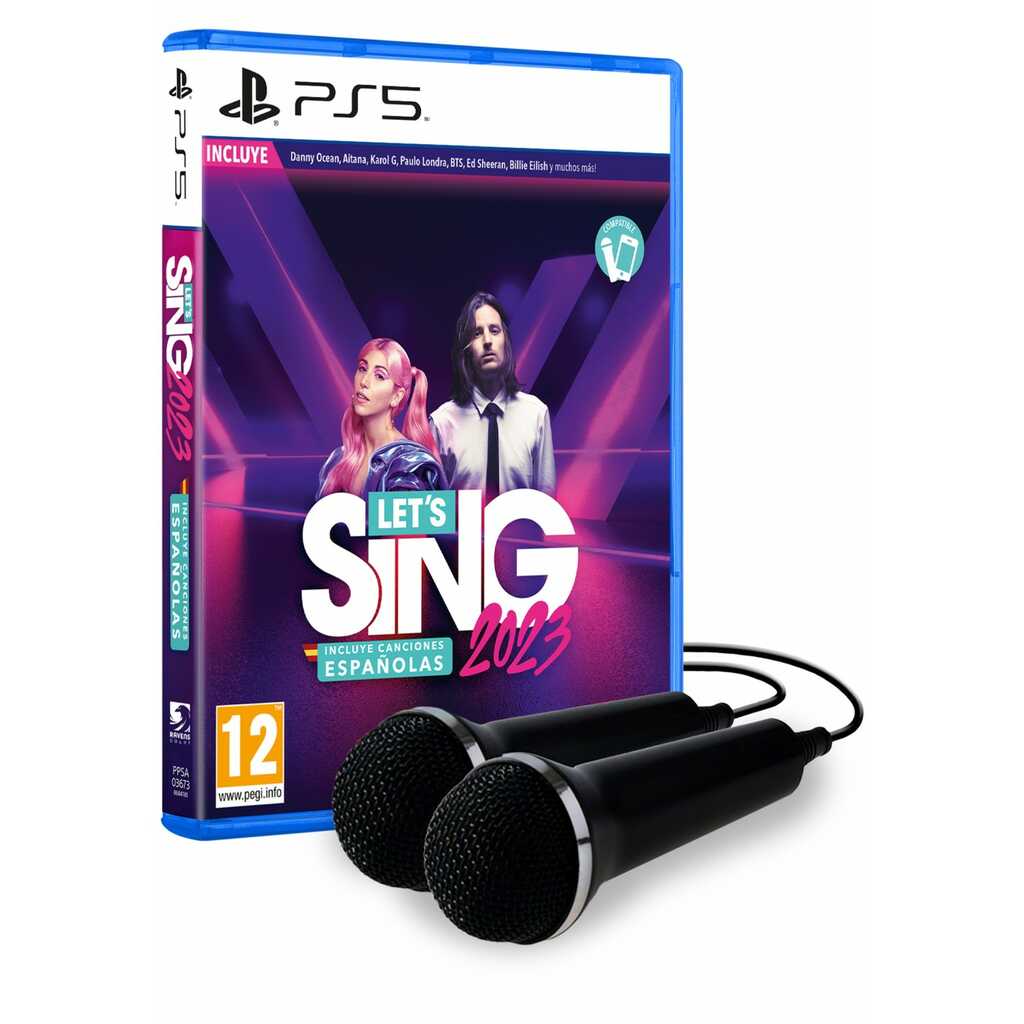 PS5 LETS SING 2023 + 2 MICROS