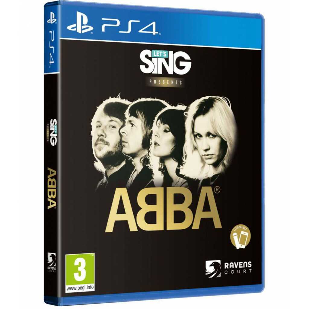 PS4 LETS SING ABBA (PROMO)