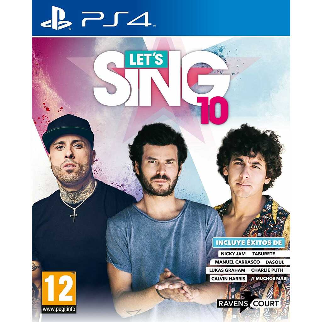 PS4 LETS SING 10