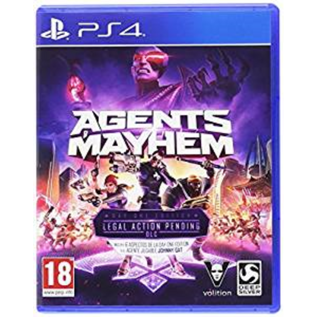 PS4 AGENTS OF MAYHEM DAY ONE EDITION
