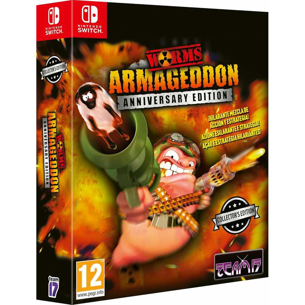 SWITCH WORMS ARMAGEDDON ANNIVERSARY COLLECTOR'S ED