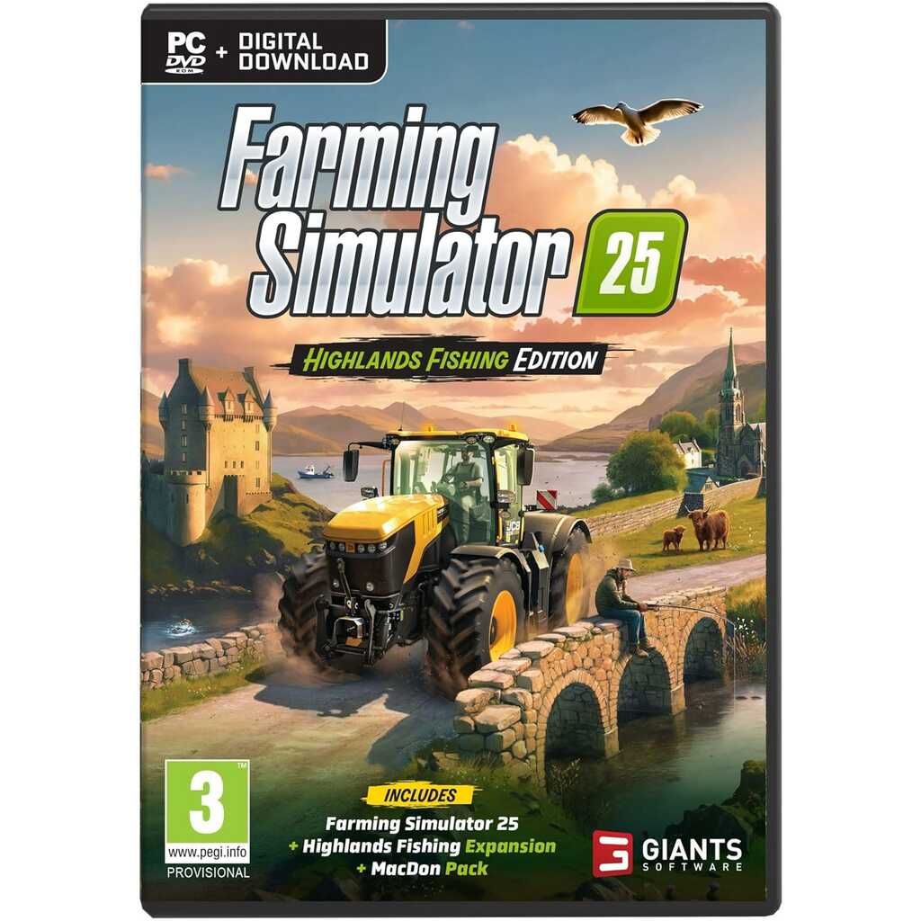 PC FARMING SIMULATOR 25: HIGHLANDS FISHING EDITION