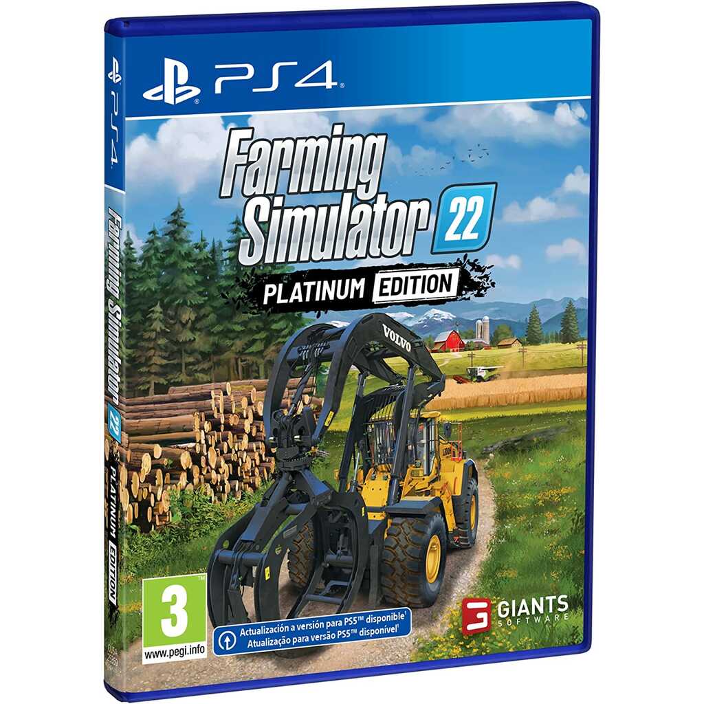 PS4 FARMING SIMULATOR 22 PLATINUM EDITION