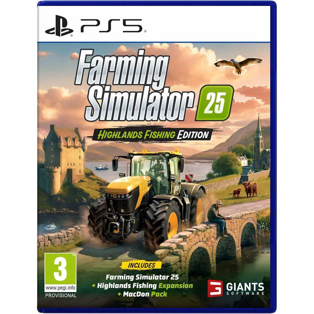 PS5 FARMING SIMULATOR 25: HIGHLANDS FISHING EDITIO