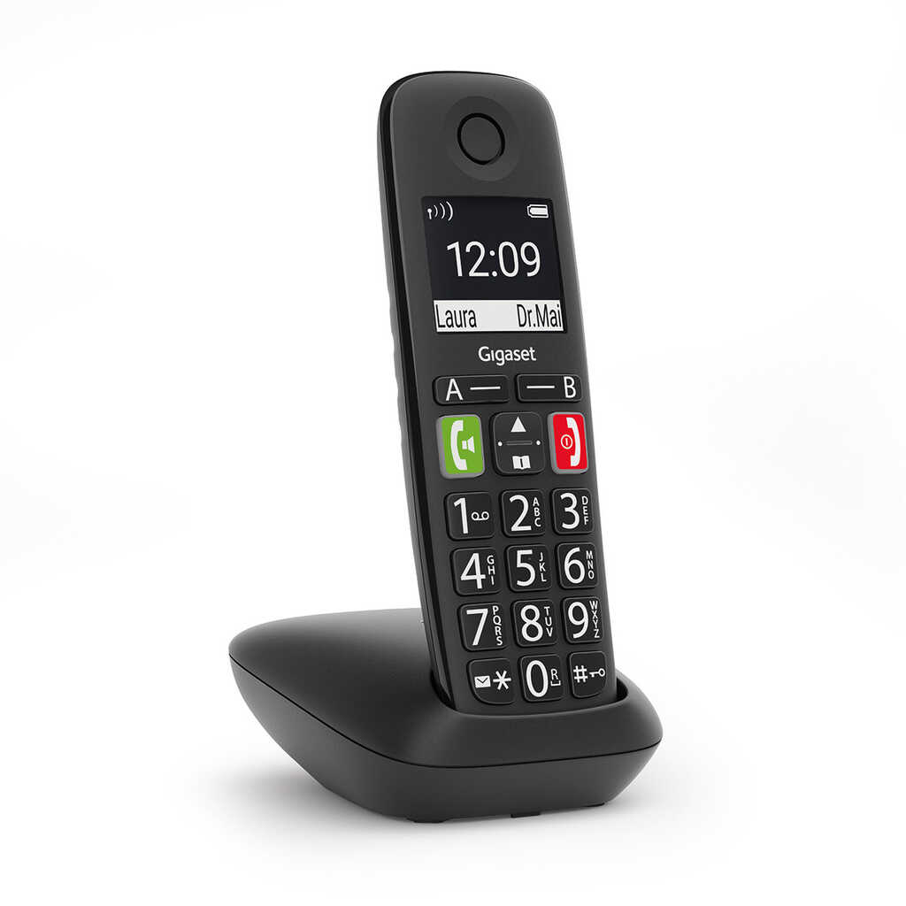TELEFONO GIGASET E290 NEGRO