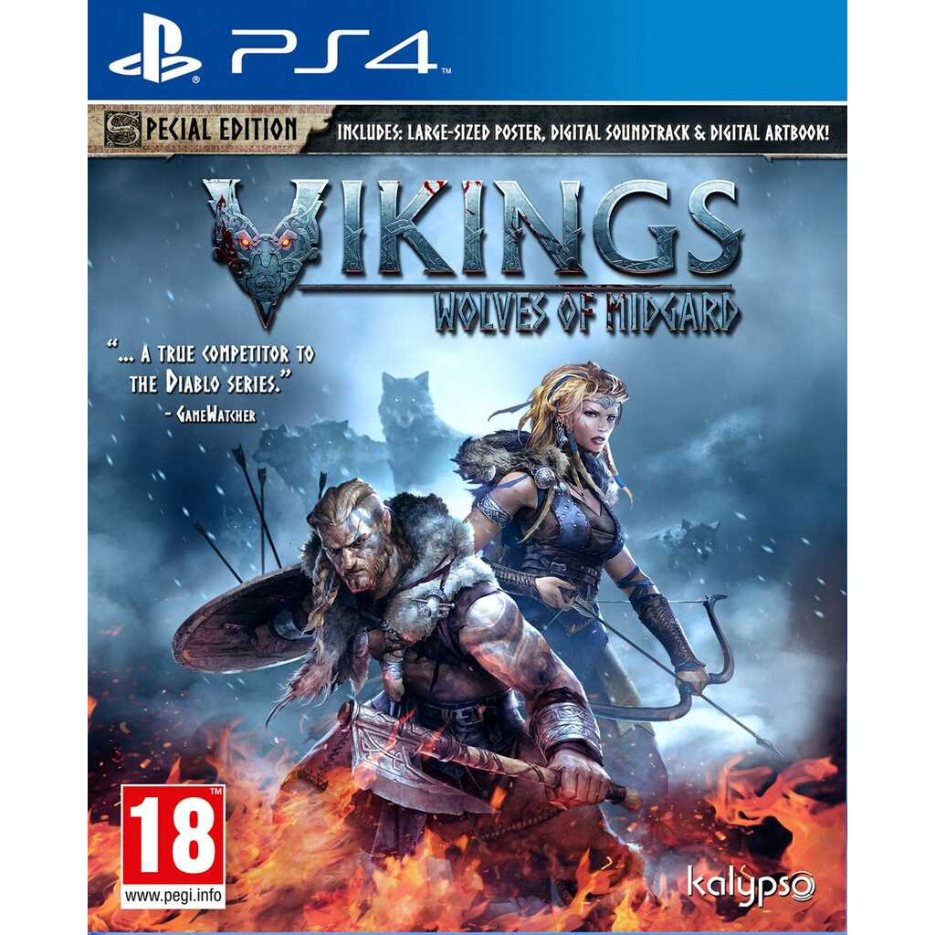 PS4 VIKINGS WOLVES OF MIDGARD (PROMO)
