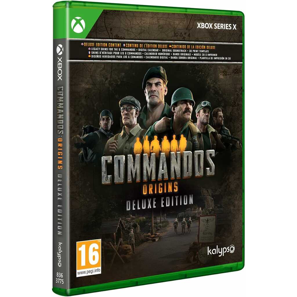XBOXX COMMANDOS ORIGINS DELUXE EDITION