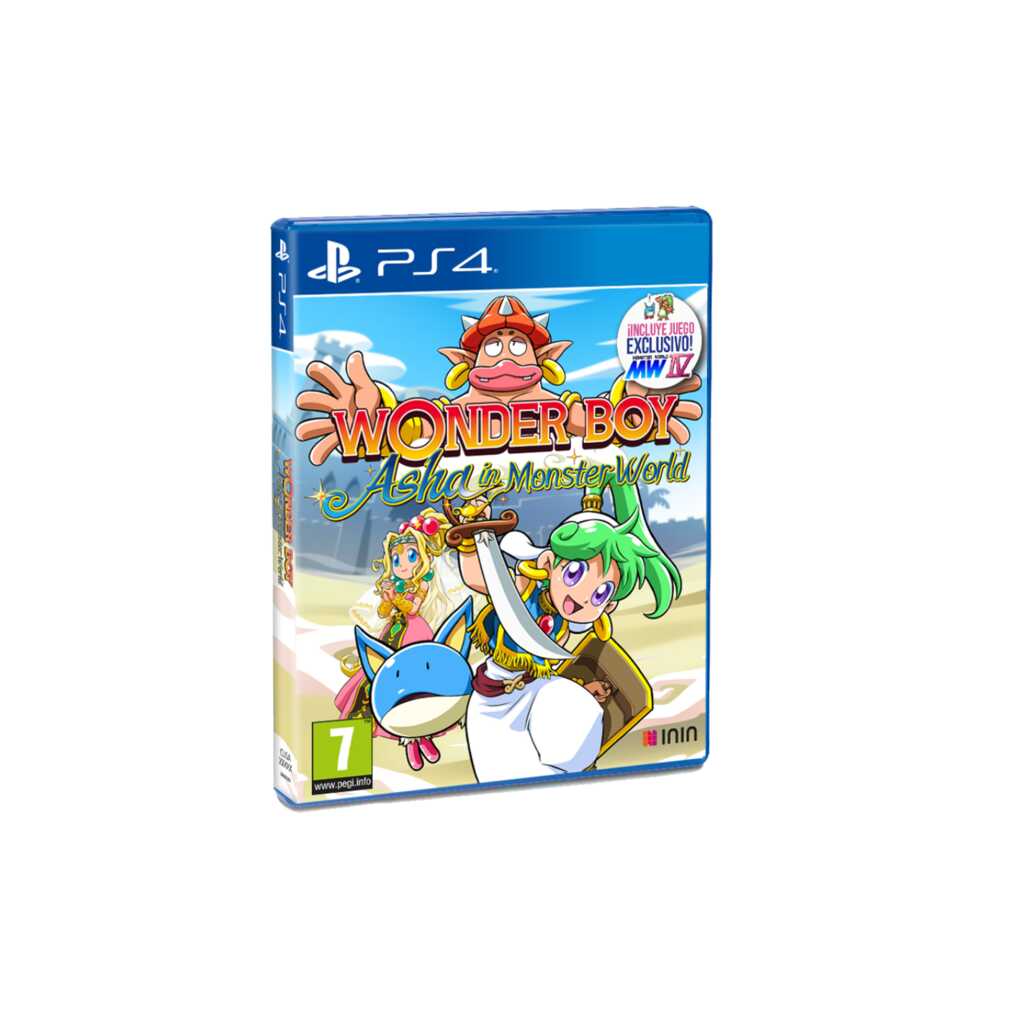 PS4 WONDER BOY ASHA IN MONSTER WORLD