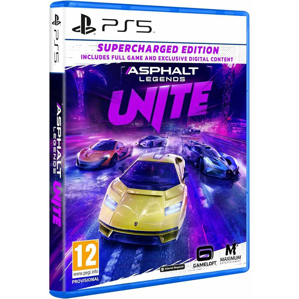 PS5 ASPHALT LEGENDS UNITE: SUPERCHARGED EDITION