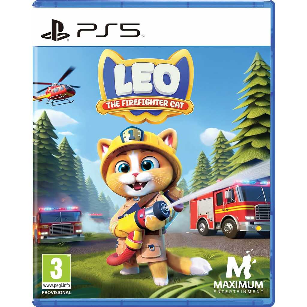 PS5 LEO THE FIREFIGHTER CAT