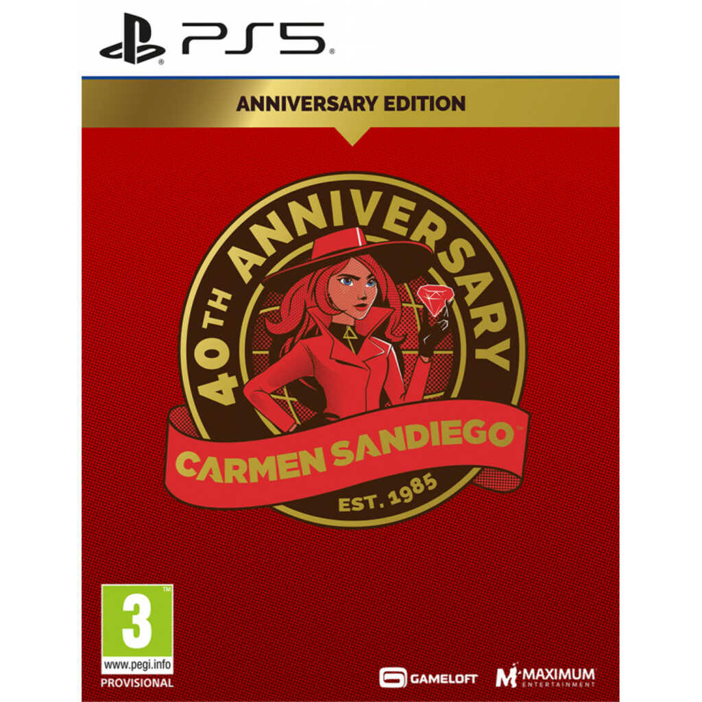 PS5 CARMEN SANDIEGO 40TH ANNIVERSARY EDITION