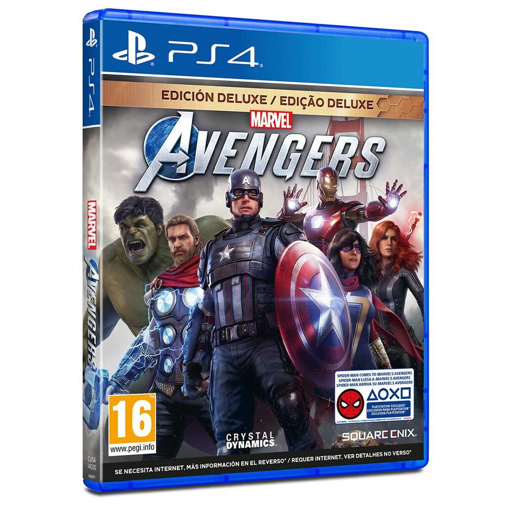 PS4 MARVEL AVENGERS DELUXE EDITION