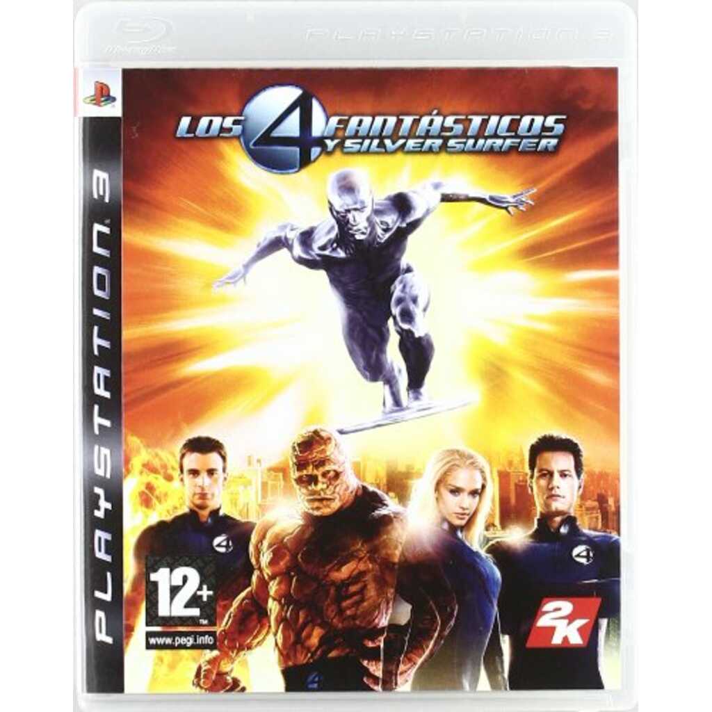PS3 LOS 4 FANTASTICOS Y SILVER SURFER