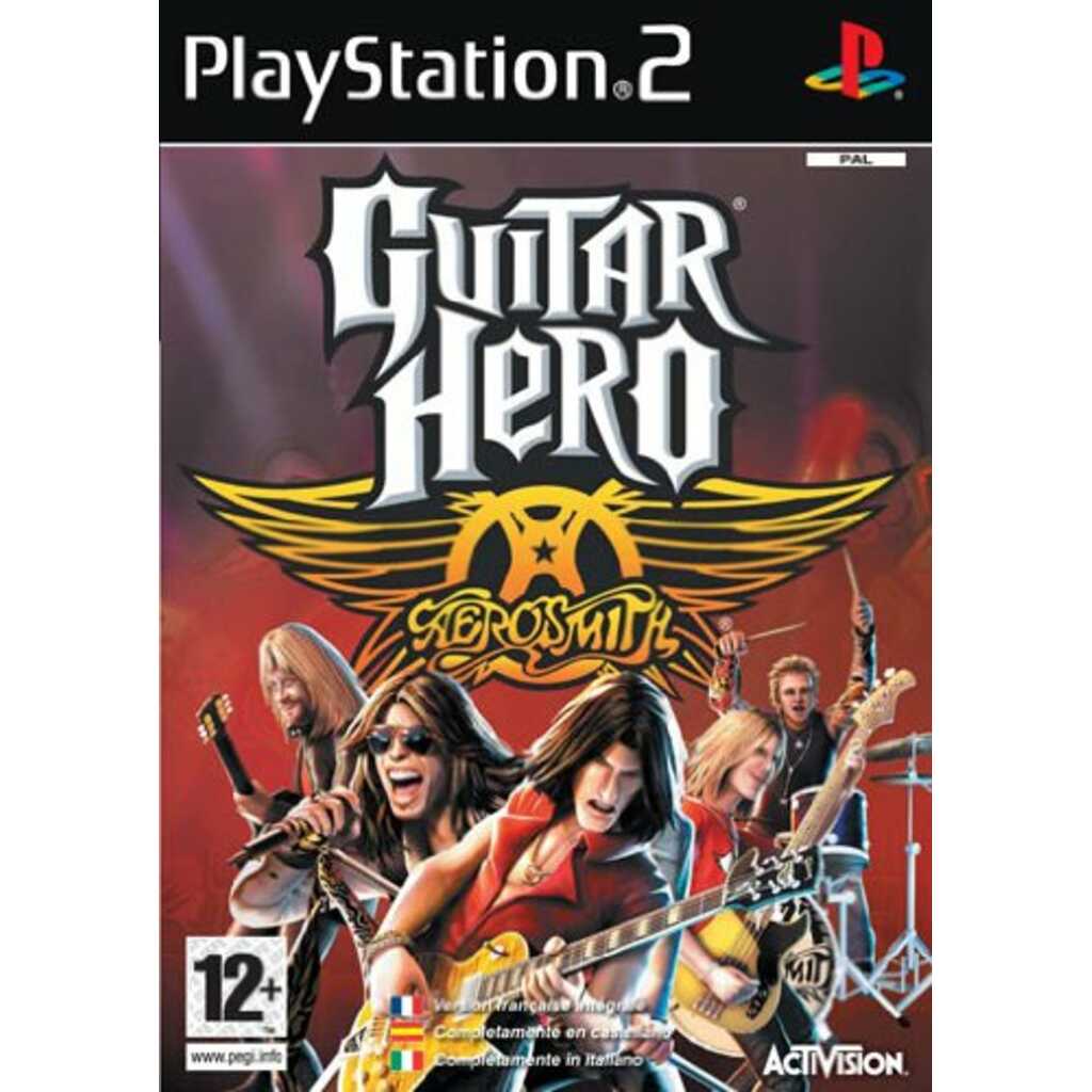 PS2 GUITAR HERO AEROSMITH