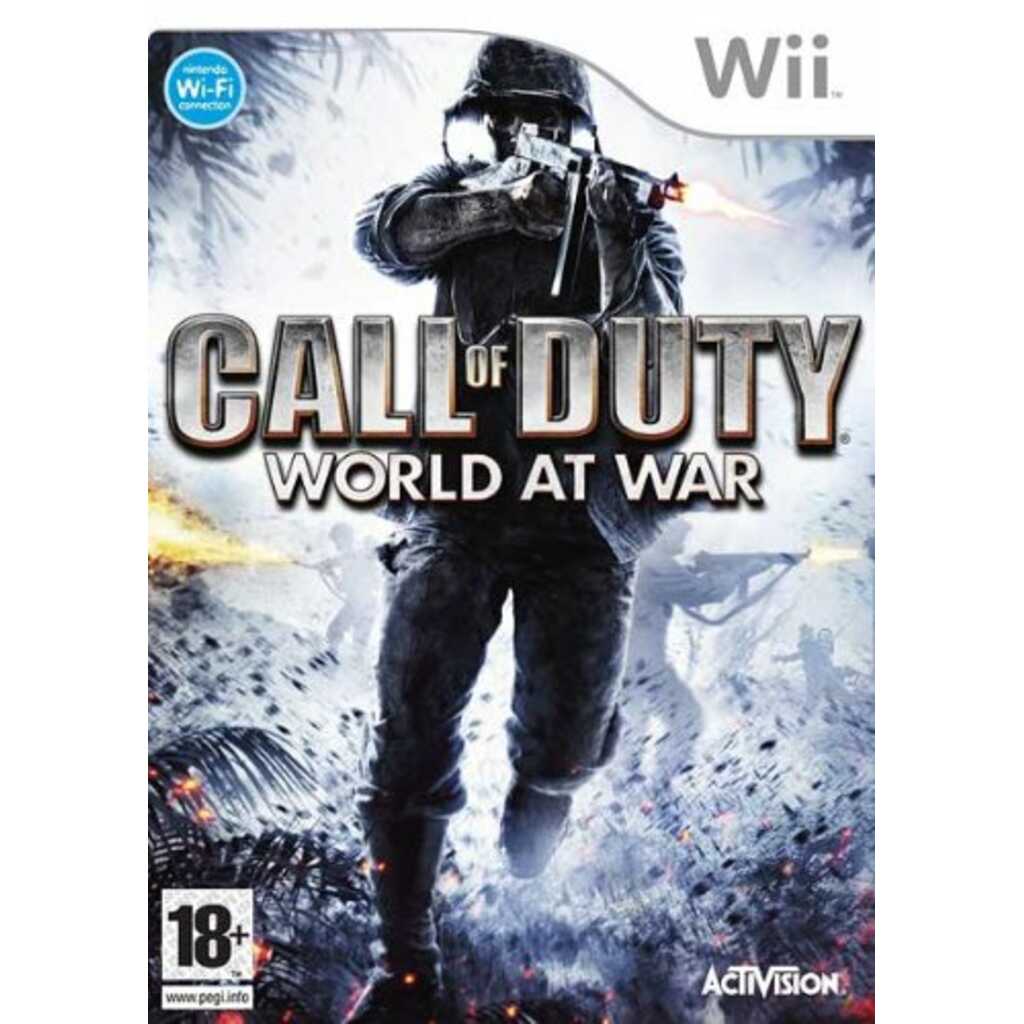 WII CALL OF DUTY WORLD AT WAR