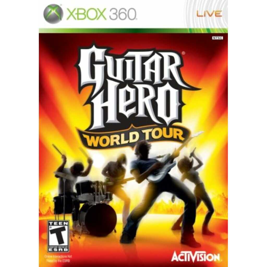 X360 GUITAR HERO WORLD TOUR