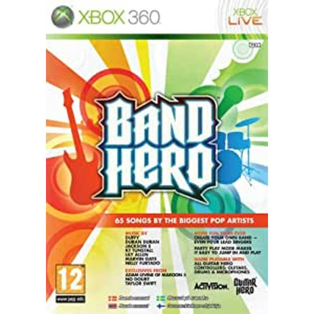 X360 BAND HERO