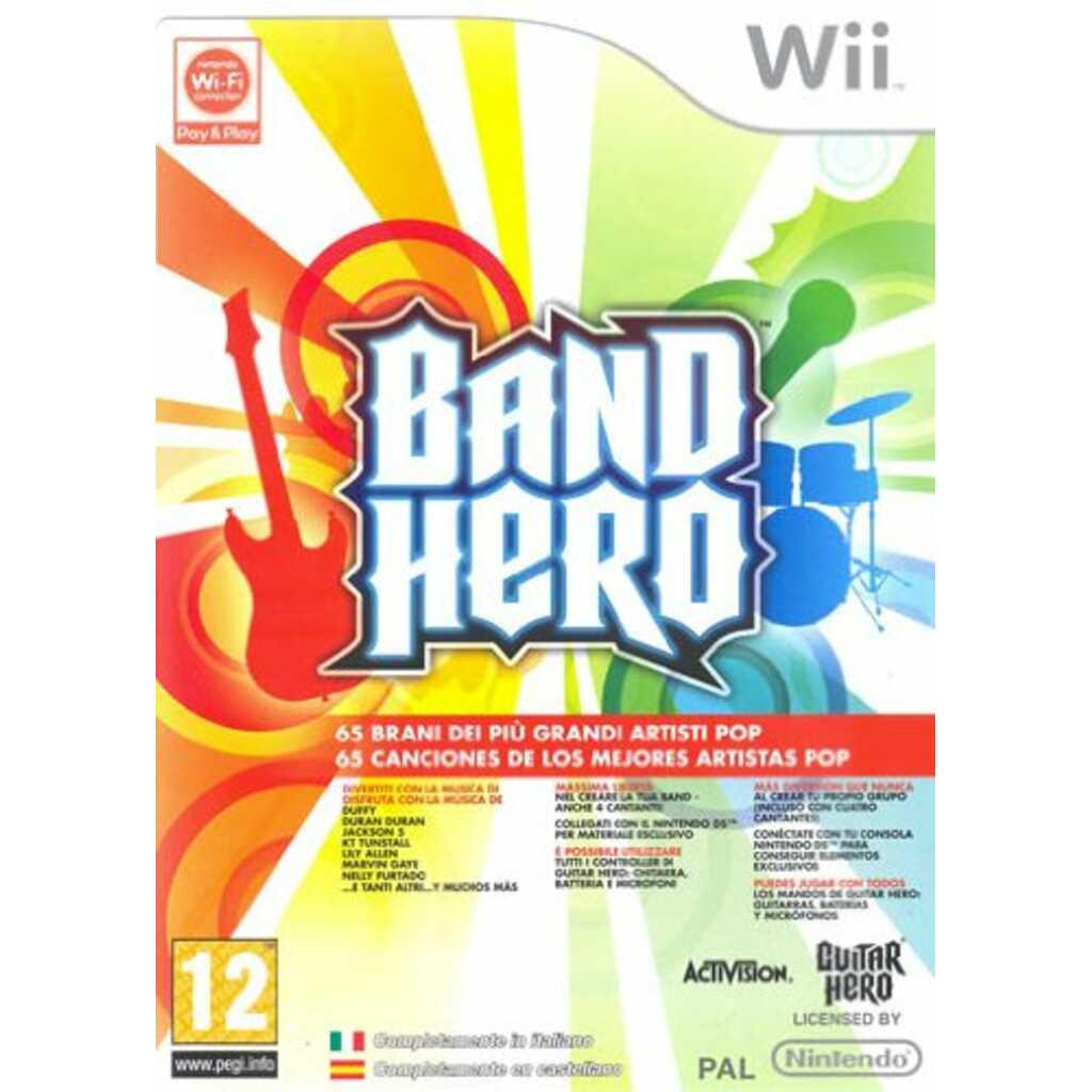 WII BAND HERO