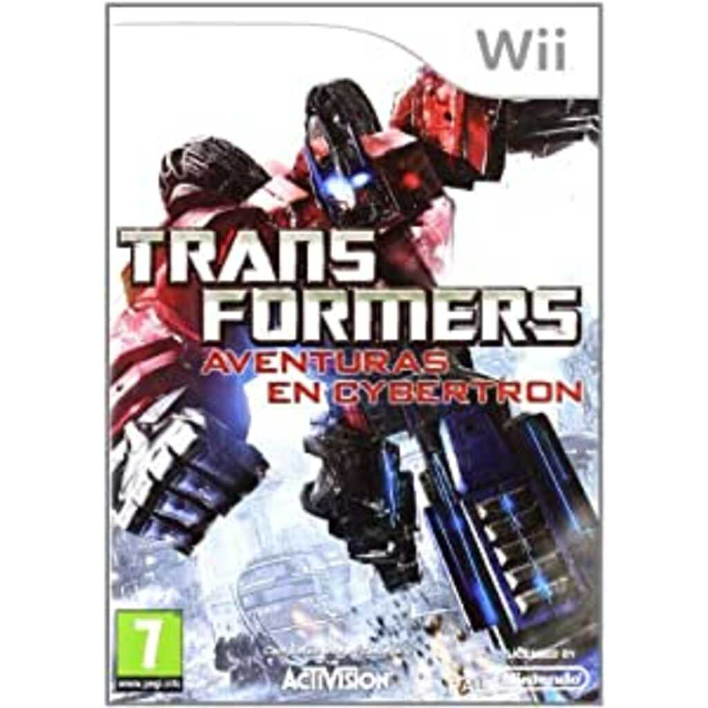 WII TRANSFORMERS AVENTURAS EN CYBERTRON